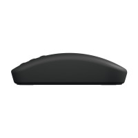 Produktbild för Contour Active Key Medical QuickClean AK-PMH3 - Standard Sized - mus - medicinsk, hygienisk design - 2.4 GHz - svart