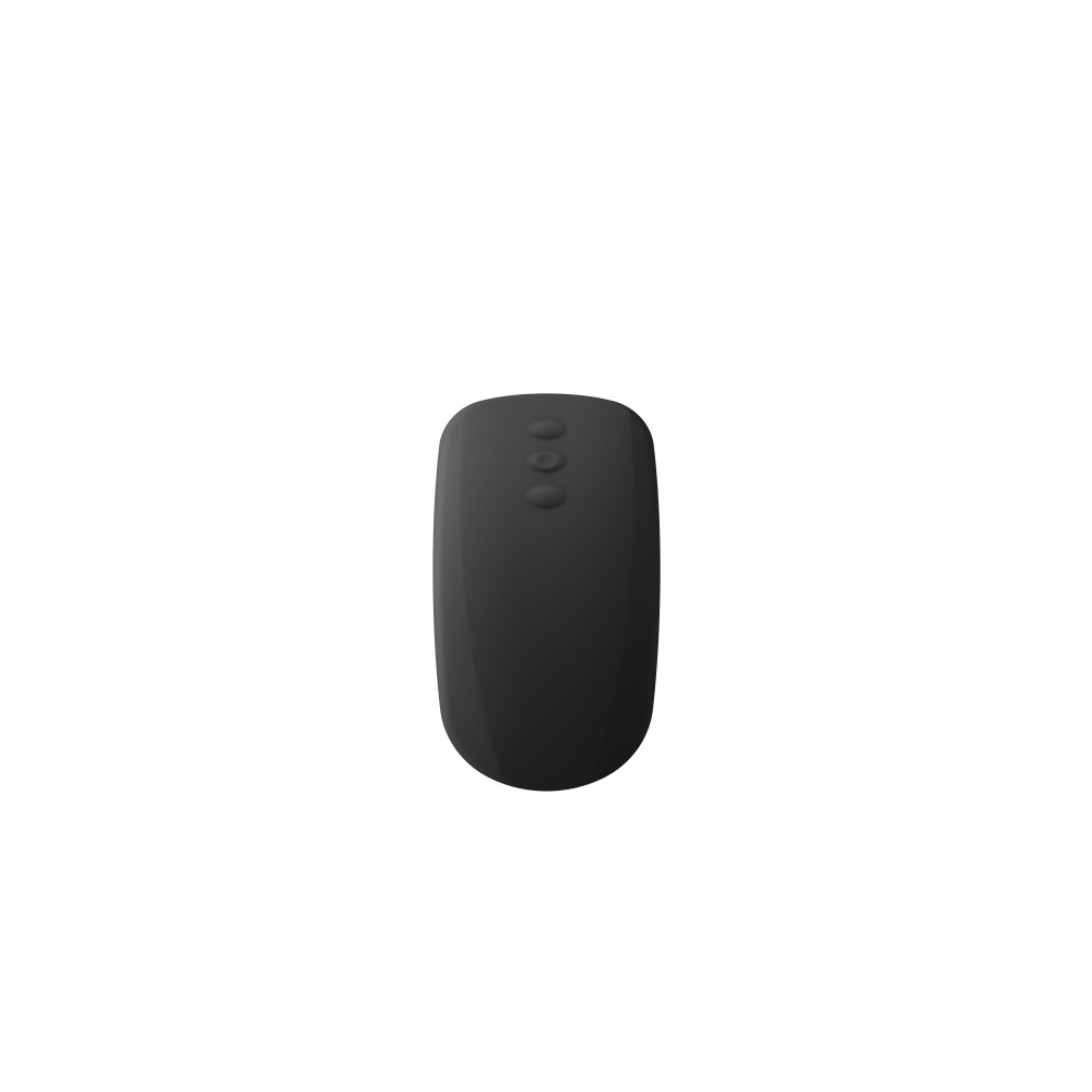 Produktbild för Contour Active Key Medical QuickClean AK-PMH3 - Standard Sized - mus - medicinsk, hygienisk design - 2.4 GHz - svart