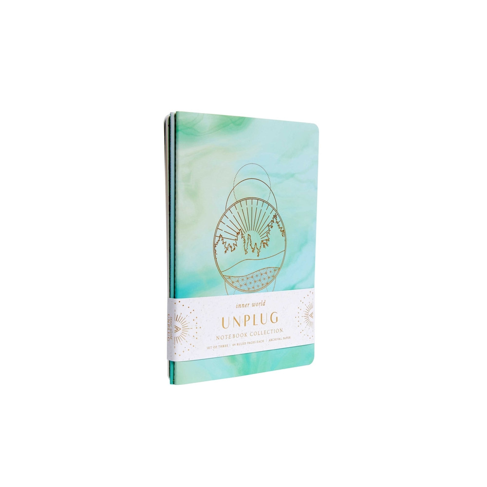 Produktbild för Unplug Sewn Notebook Collection (Set of 3) (häftad, eng)