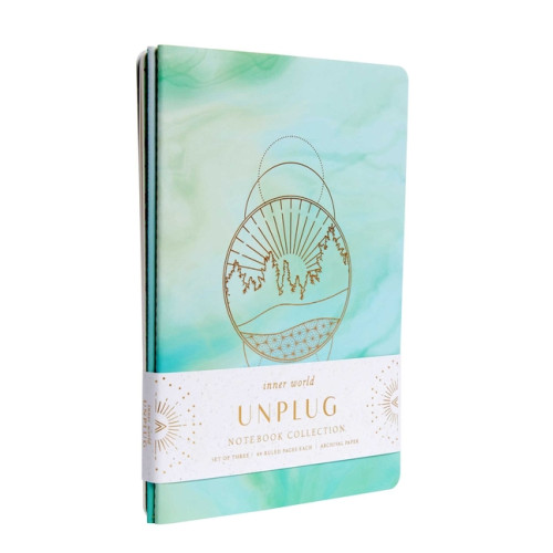Insight Editions Unplug Sewn Notebook Collection (Set of 3) (häftad, eng)