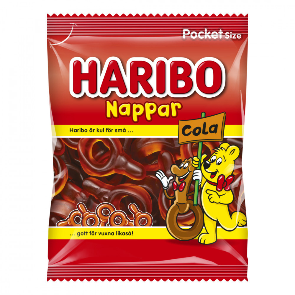 Produktbild för Nappar Cola 80g