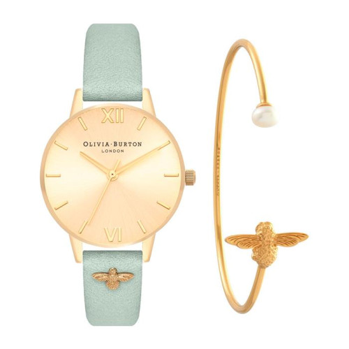 Olivia Burton OLIVIA BURTON OBGSET116 - Quartz Klocka Dam (34MM)