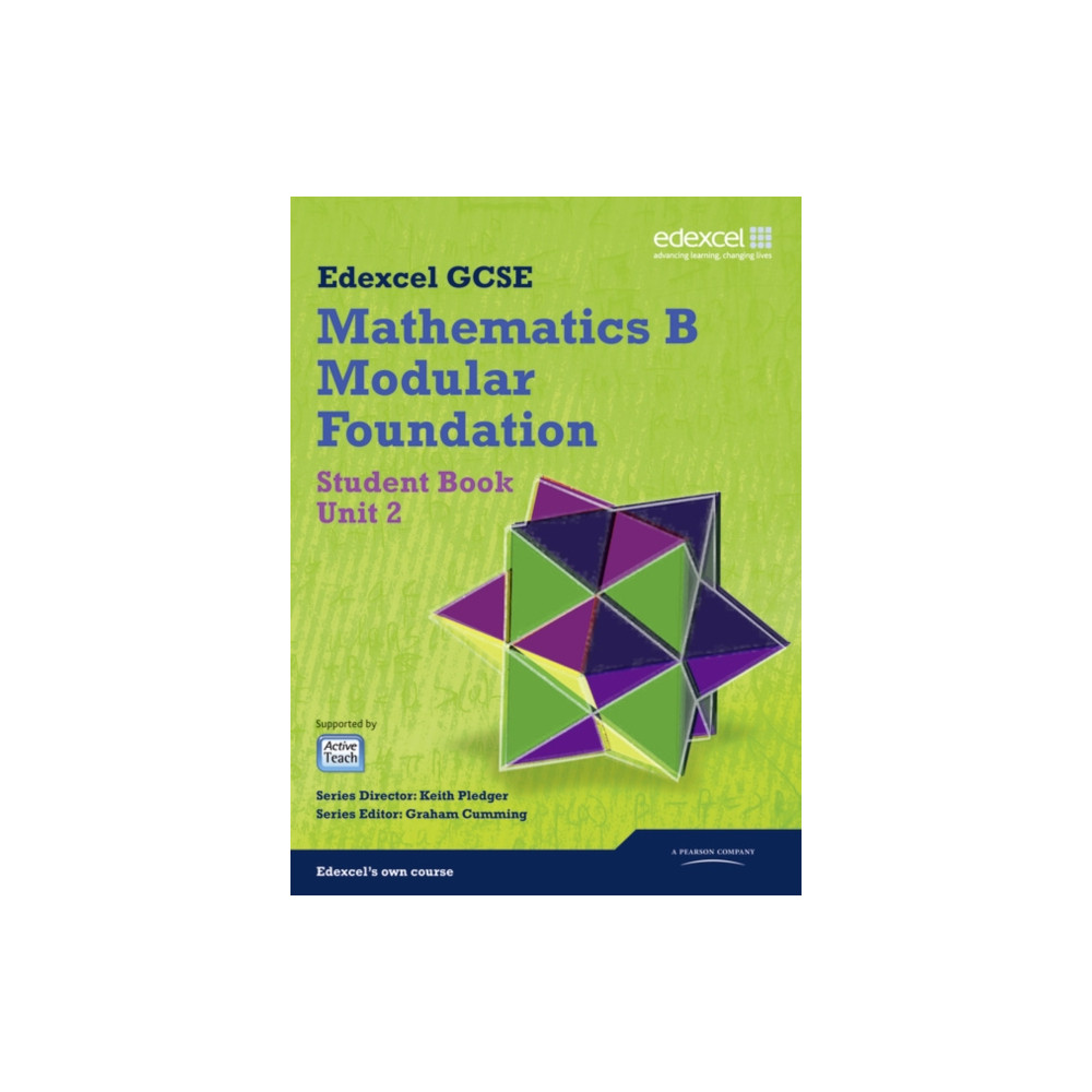 Produktbild för GCSE Mathematics Edexcel 2010: Spec B Foundation Unit 2 Student Book (häftad, eng)