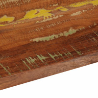 Produktbild för Bordsskiva 160x30x3,8 cm rektangulär massivt återvunnet trä