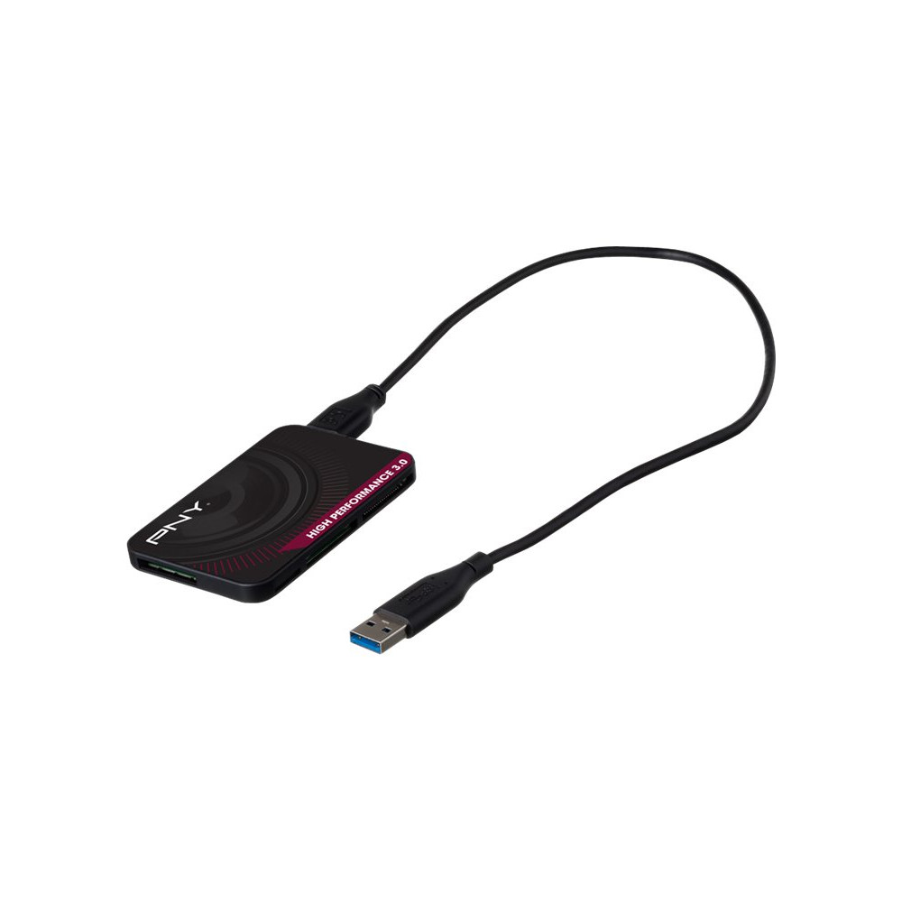 Produktbild för PNY High Performance Reader 3.0 kortläsare - USB 3.0