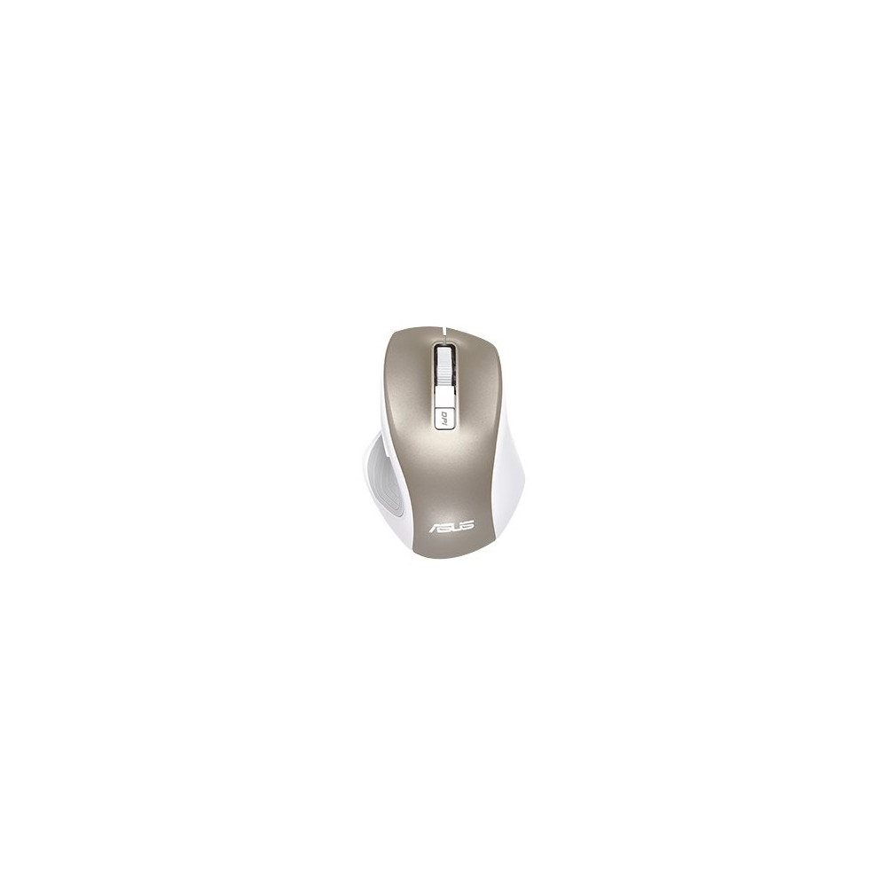 Produktbild för ASUS MW202 - mus - 2.4 GHz - lerfärgad grå