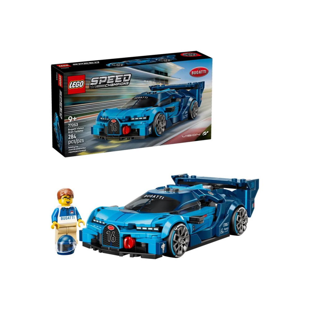 Produktbild för LEGO Speed Champions 77253 - Bugatti Vision GT Hyper Sports Car - byggsats
