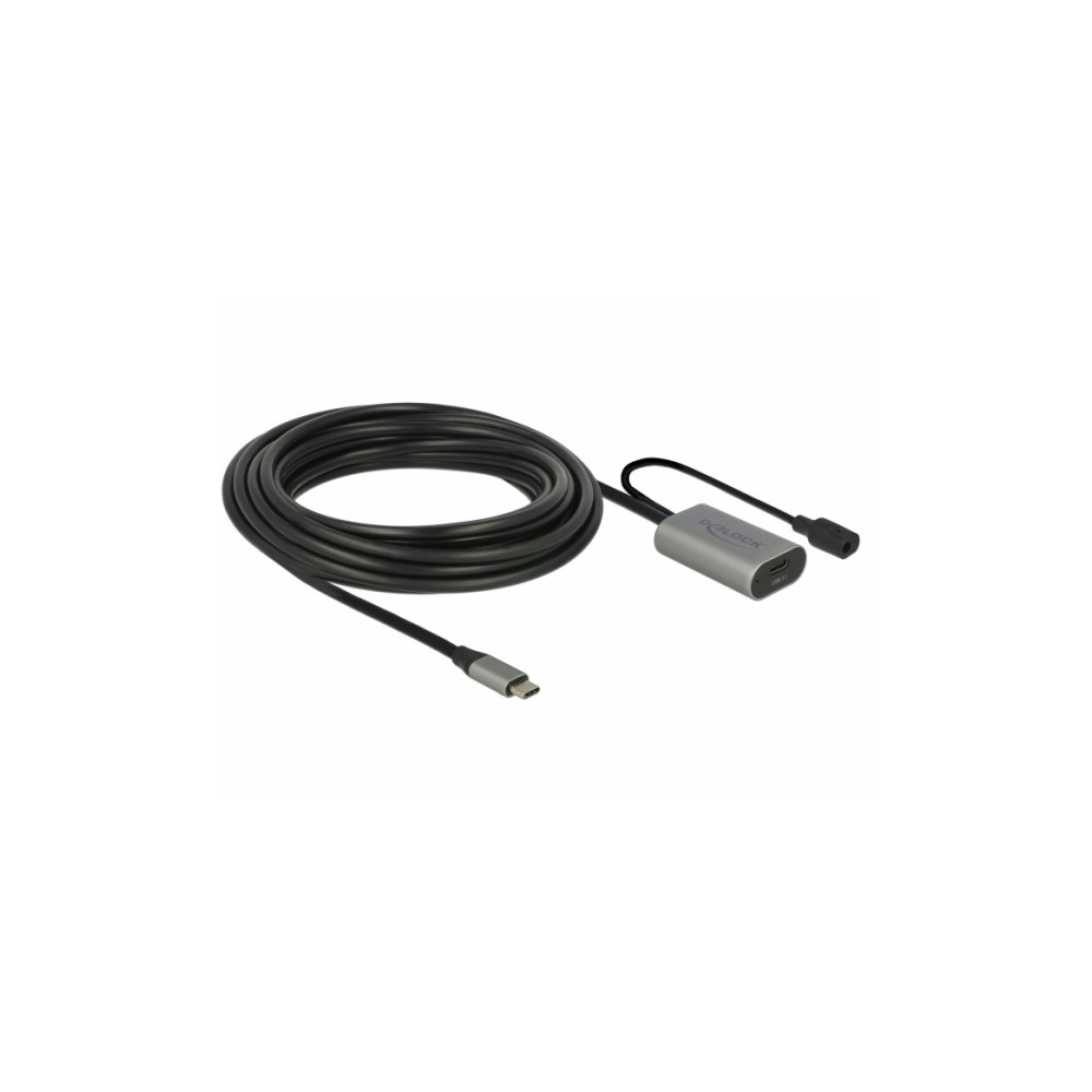 Produktbild för Delock - USB typ C-förlängningskabel - 5 m