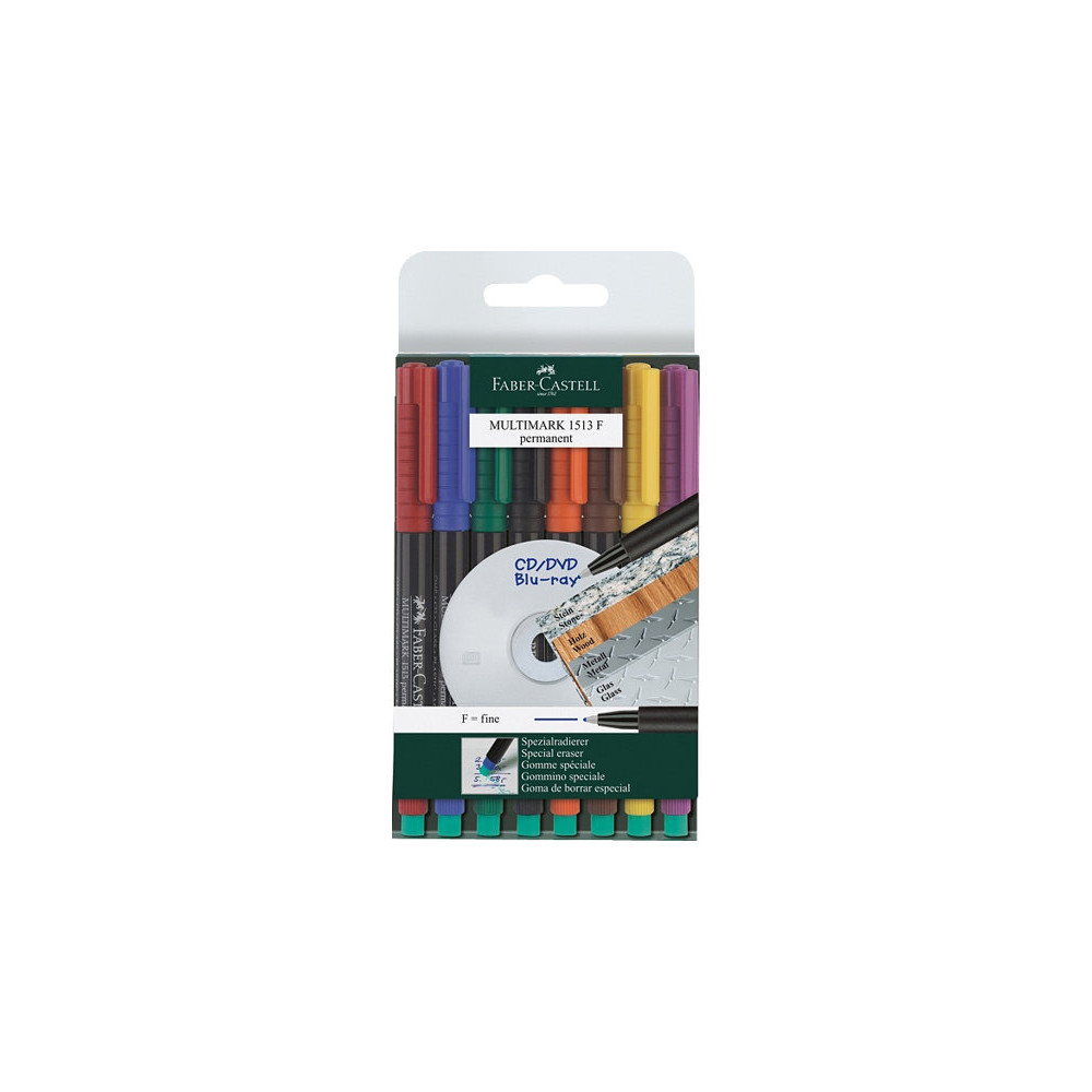 Produktbild för Faber-Castell MULTIMARK 1513 - markering (paket om 8)