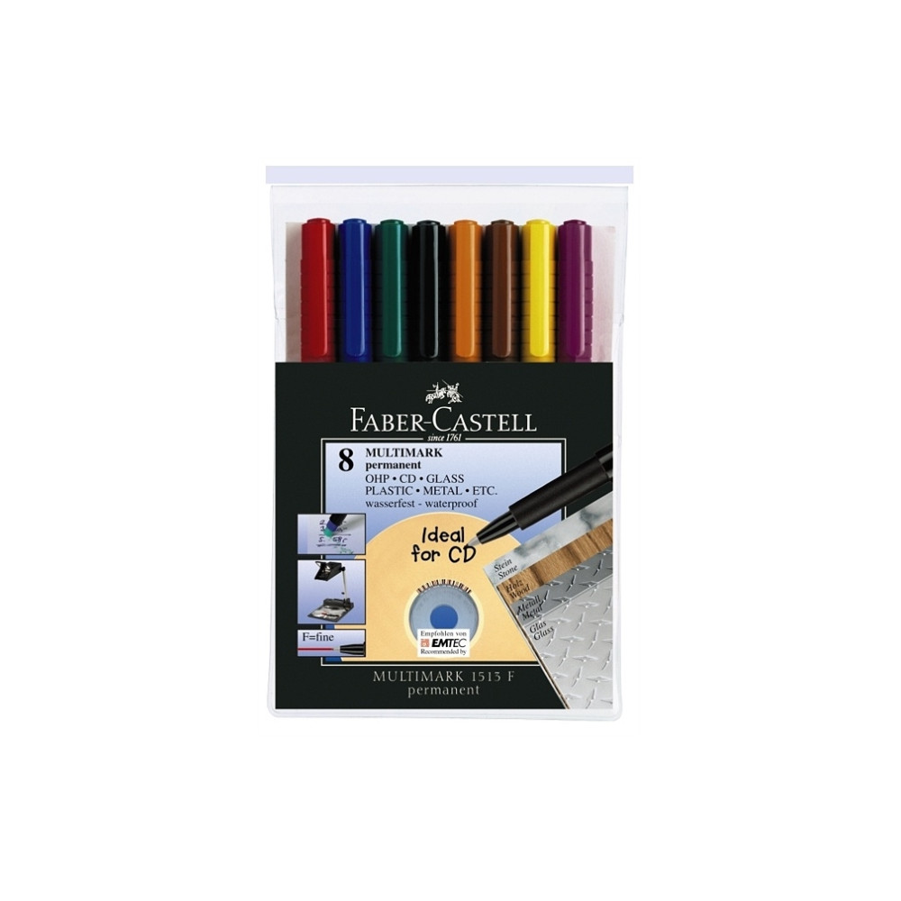 Produktbild för Faber-Castell MULTIMARK 1513 - markering (paket om 8)