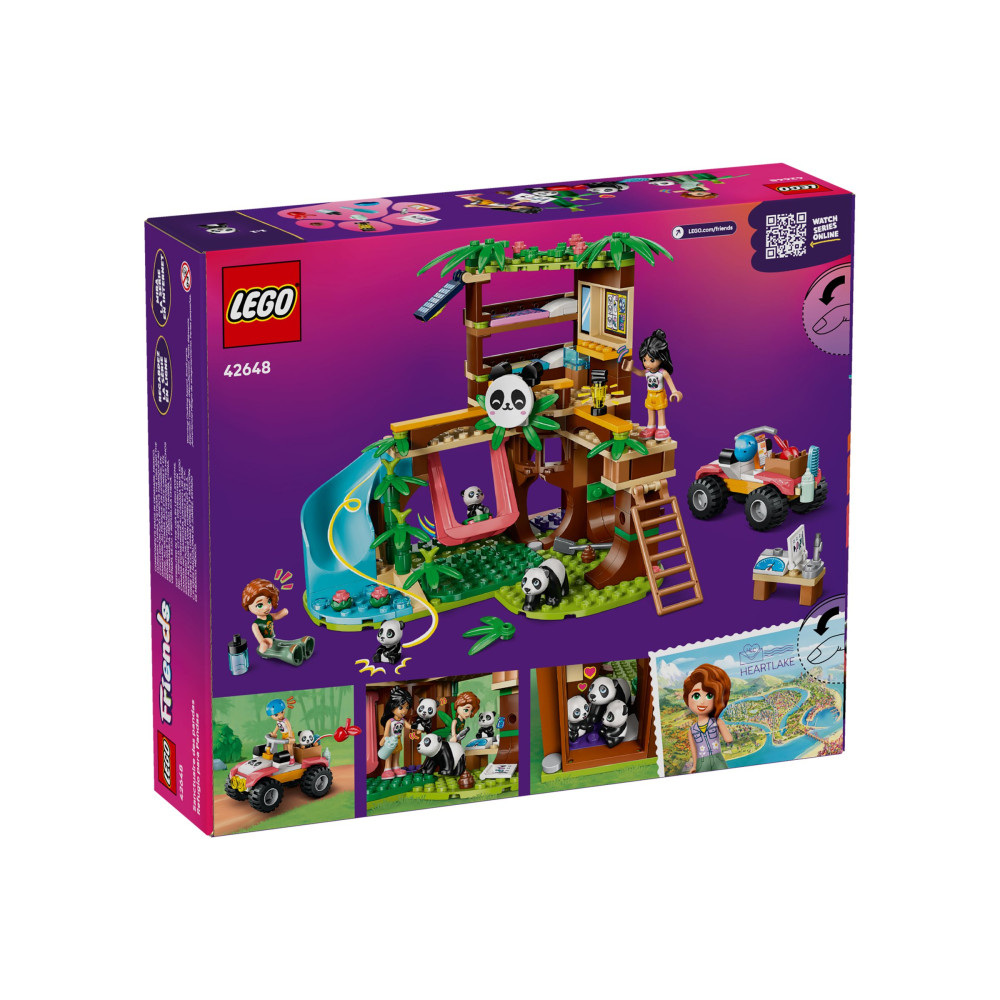 Produktbild för LEGO Friends - Panda Sanctuary Animal Care - byggsats