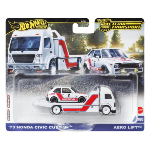 Hot Wheels Hot Wheels 73 Honda Civic Custom, Biltransport, 3 År, Metall...