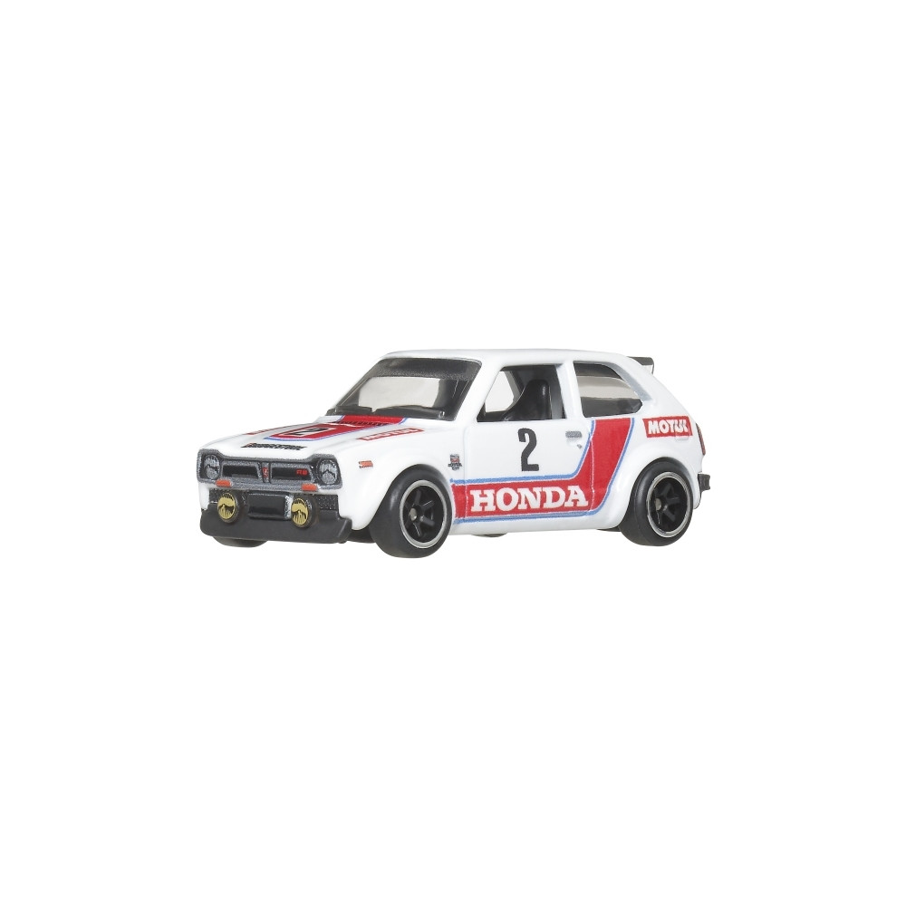 Produktbild för Hot Wheels 73 Honda Civic Custom, Biltransport, 3 År, Metall...