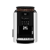 Produktbild för Krups Quattro Force EA817810 ARABICA - automatisk kaffekokare med mjölkskummare - 15 bar - svart/silver
