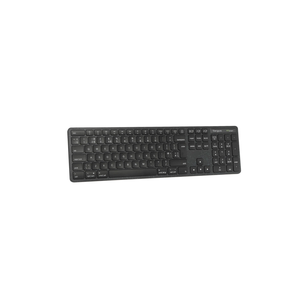 Produktbild för Targus EcoSmart - tangentbord full size - QWERTY - Nordisk - svart Inmatningsenhet