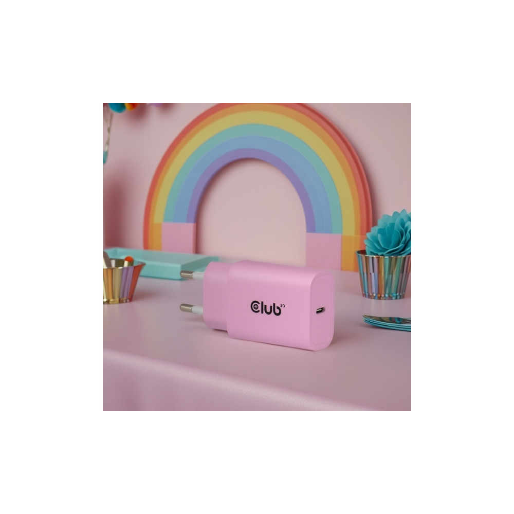 Produktbild för Club 3D CAC-3021 strömadapter - 24 pin USB-C - 30 Watt (paket om 2)