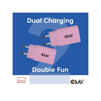 Produktbild för Club 3D CAC-3021 strömadapter - 24 pin USB-C - 30 Watt (paket om 2)