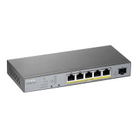 Produktbild för Zyxel GS1350-6HP - switch - 6 portar - smart