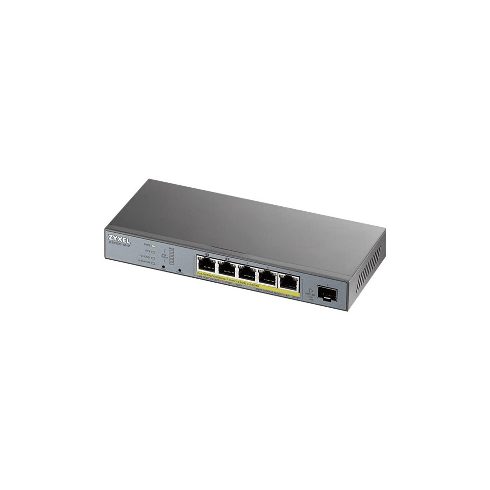 Produktbild för Zyxel GS1350-6HP - switch - 6 portar - smart