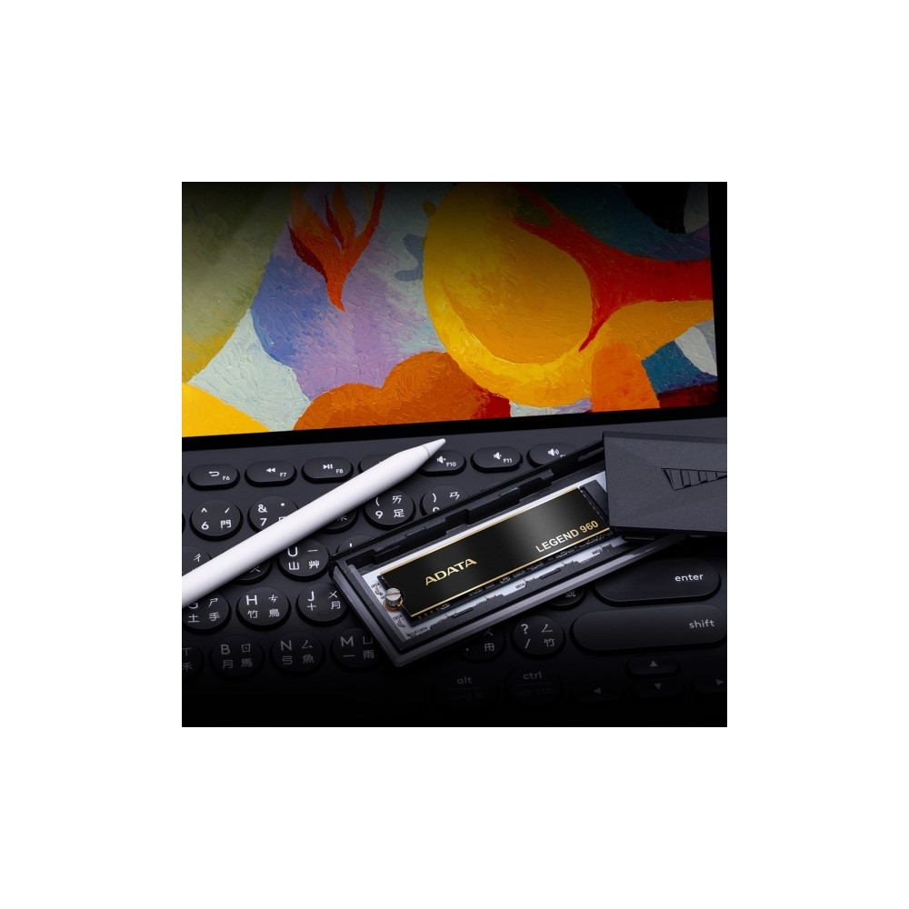 Produktbild för ADATA Legend 960 MAX - SSD - 1 TB - PCIe 4.0 x4 (NVMe)