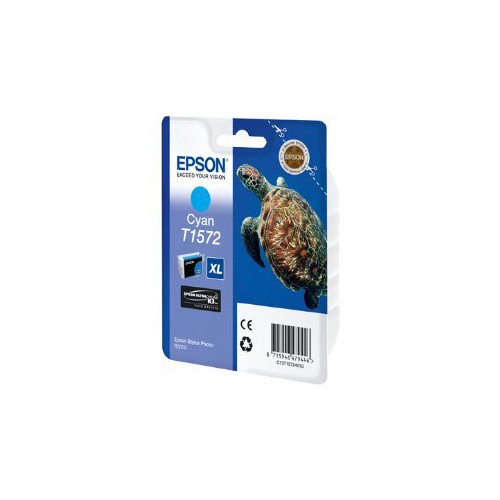EPSON Epson T1572 - cyan - original - bläckpatron