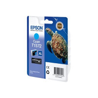Produktbild för Epson T1572 - cyan - original - bläckpatron