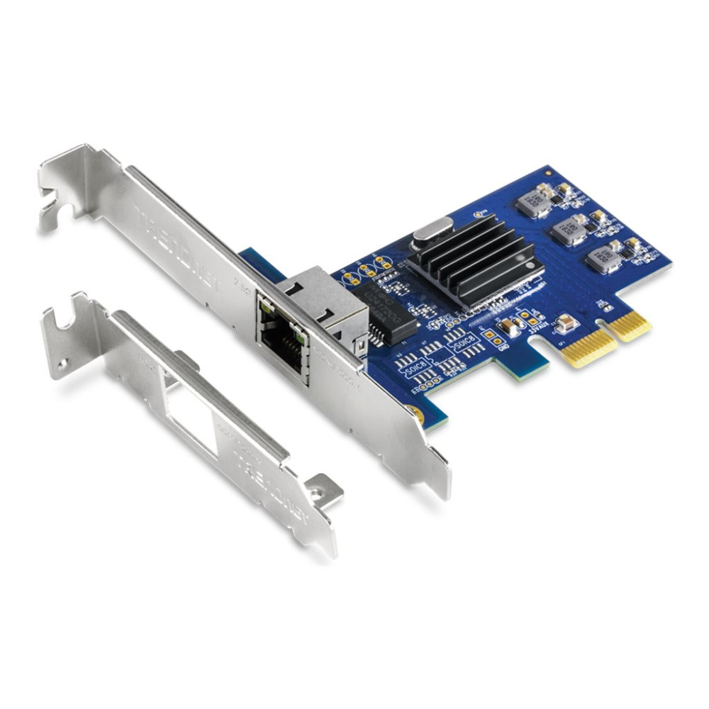 Produktbild för TRENDnet TEG-25GECTX - nätverksadapter - PCIe 2.0 - 2.5GBase-T - TAA-kompatibel
