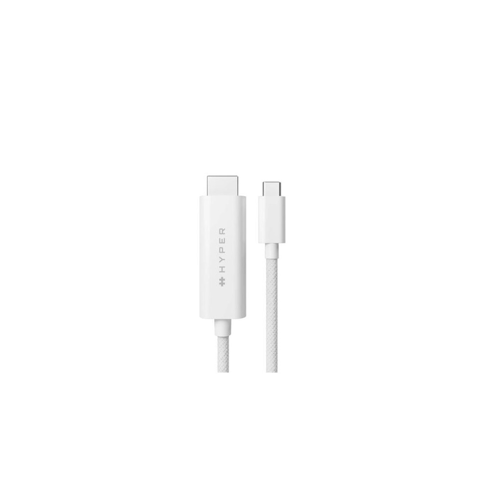 Produktbild för Kabel TARGUS HDMI - USB-C 2,5m vit