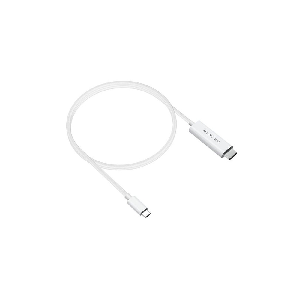 Produktbild för Kabel TARGUS HDMI - USB-C 2,5m vit