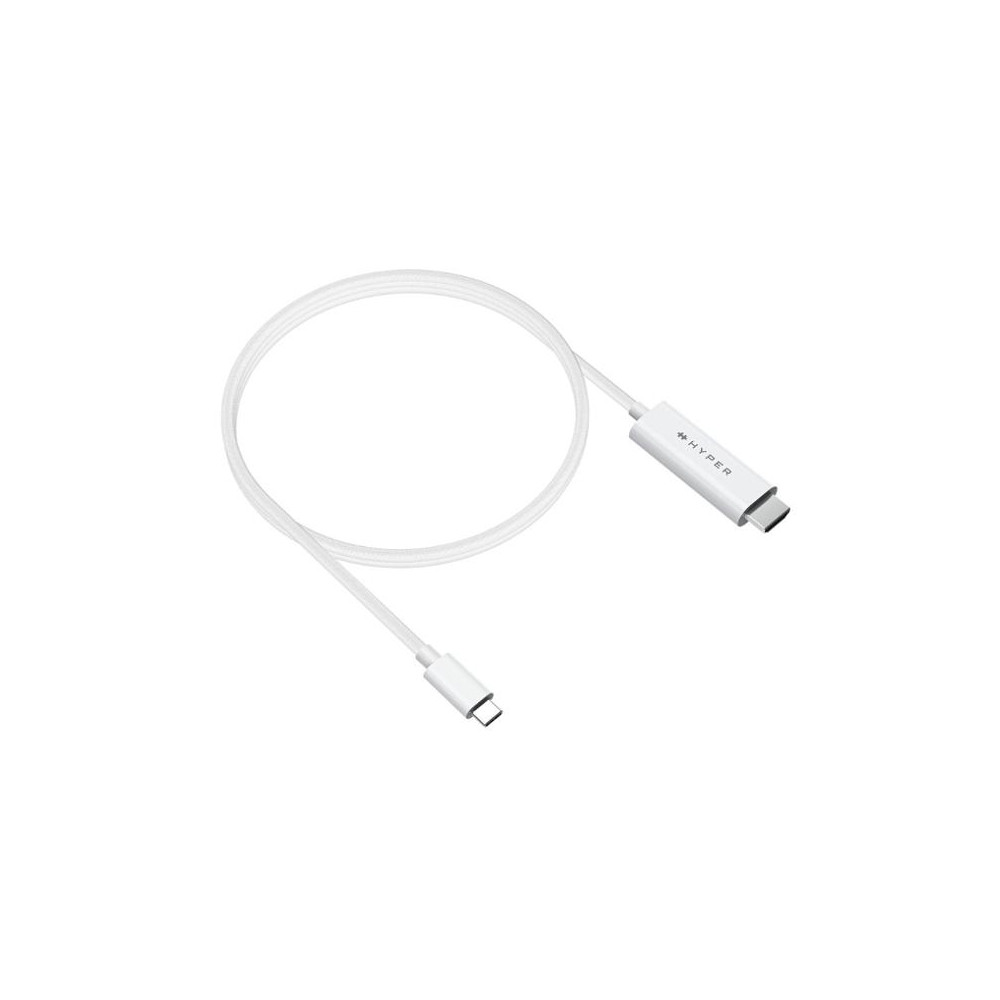Produktbild för Kabel TARGUS HDMI - USB-C 2,5m vit