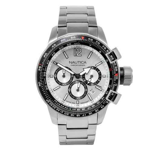 Nautica NAPBFCF04 - Quartz Klocka Herr (46MM) - Klockor Herr