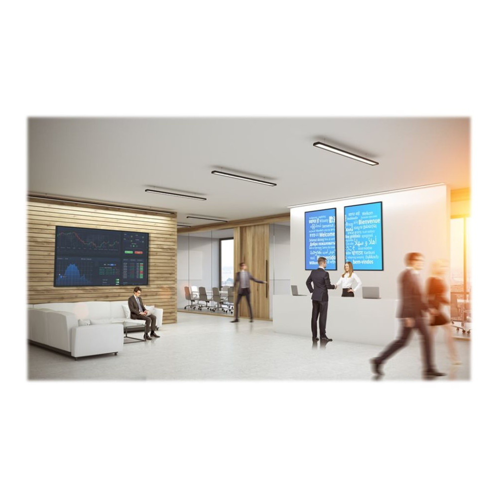 Produktbild för Optoma N3981K N-Series - 98" LED-bakgrundsbelyst LCD-skärm - 4K - för digital skyltning/konferens
