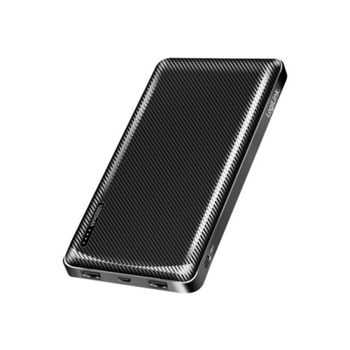 LogiLink LogiLink power bank - USB-C - Li-pol - 2 x USB - 12 Watt