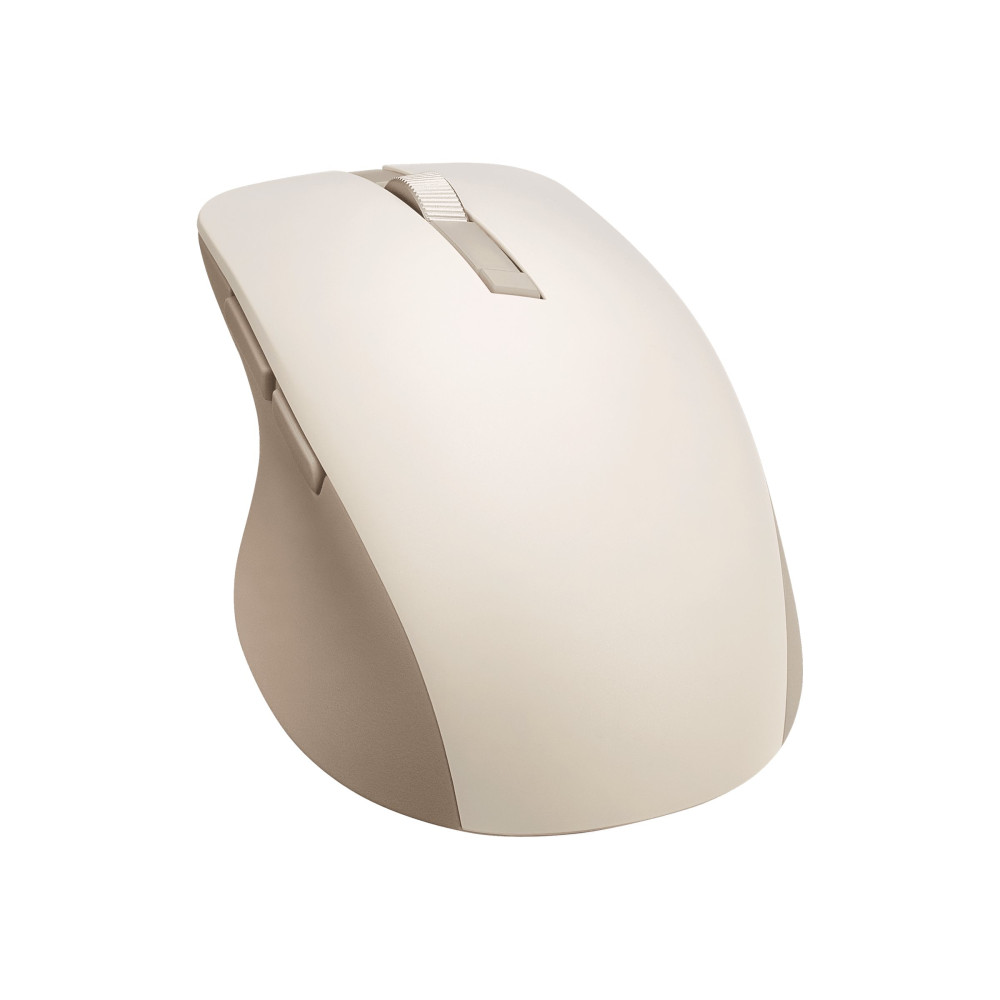 Produktbild för ASUS SmartO MD200 Silent Plus - mus - 2.4 GHz, Bluetooth 5.0 - havremjölk