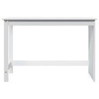Produktbild för Skrivbord Vit 112 x 50 x 75 cm Massiv furu