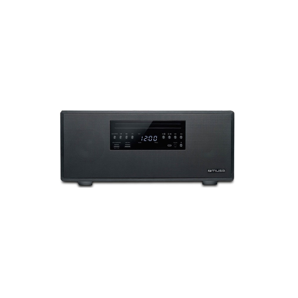 Produktbild för Muse M-692 BTC, Hemmaljud mikrosystem, Svart, 60 W, FM, PLL,...