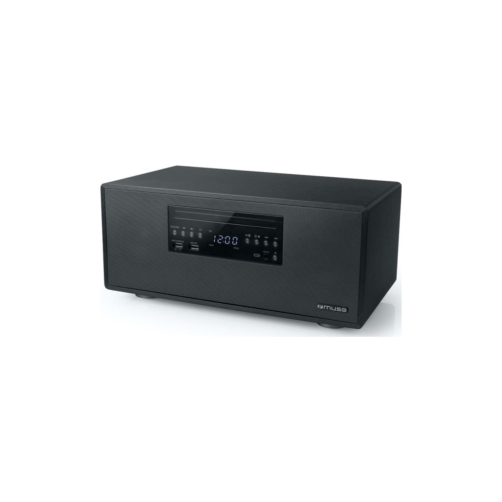 Produktbild för Muse M-692 BTC, Hemmaljud mikrosystem, Svart, 60 W, FM, PLL,...