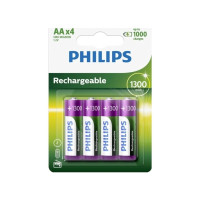 Produktbild för Philips Multilife R6B4A130 batteri - 4 x AA-typ - NiMH