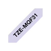 Produktbild för Brother TZe-MQF31 - bandlaminat - 1 kassett(er) - Rulle (1,2 cm x 8 m)