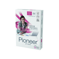 Produktbild för Pioneer, kontorspapper, vitt Papper för kopiator, träfritt E...