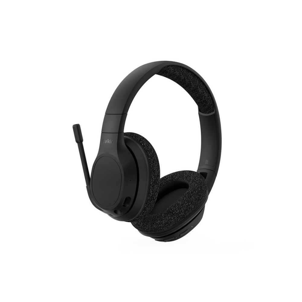 Produktbild för Belkin SoundForm Adapt - hörlurar med mikrofon - USB-C, 3,5 mm kontakt