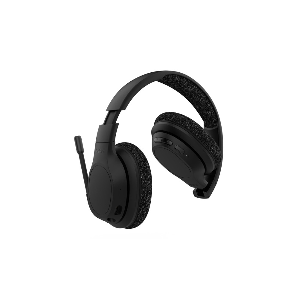 Produktbild för Belkin SoundForm Adapt - hörlurar med mikrofon - USB-C, 3,5 mm kontakt