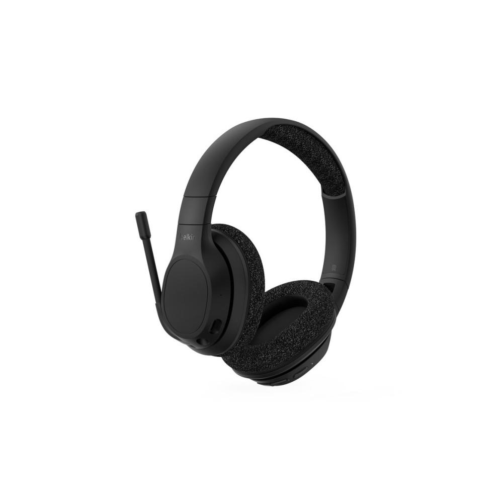 Produktbild för Belkin SoundForm Adapt - hörlurar med mikrofon - USB-C, 3,5 mm kontakt
