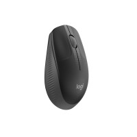 Produktbild för Logitech M190 - mus - träkol