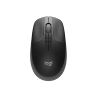 Produktbild för Logitech M190 - mus - träkol