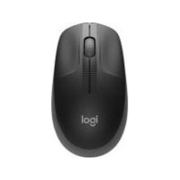 Produktbild för Logitech M190 - mus - träkol
