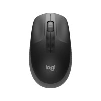 Produktbild för Logitech M190 - mus - träkol