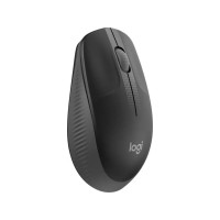 Produktbild för Logitech M190 - mus - träkol