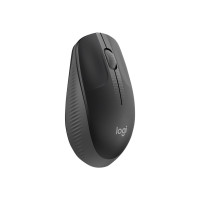 Produktbild för Logitech M190 - mus - träkol