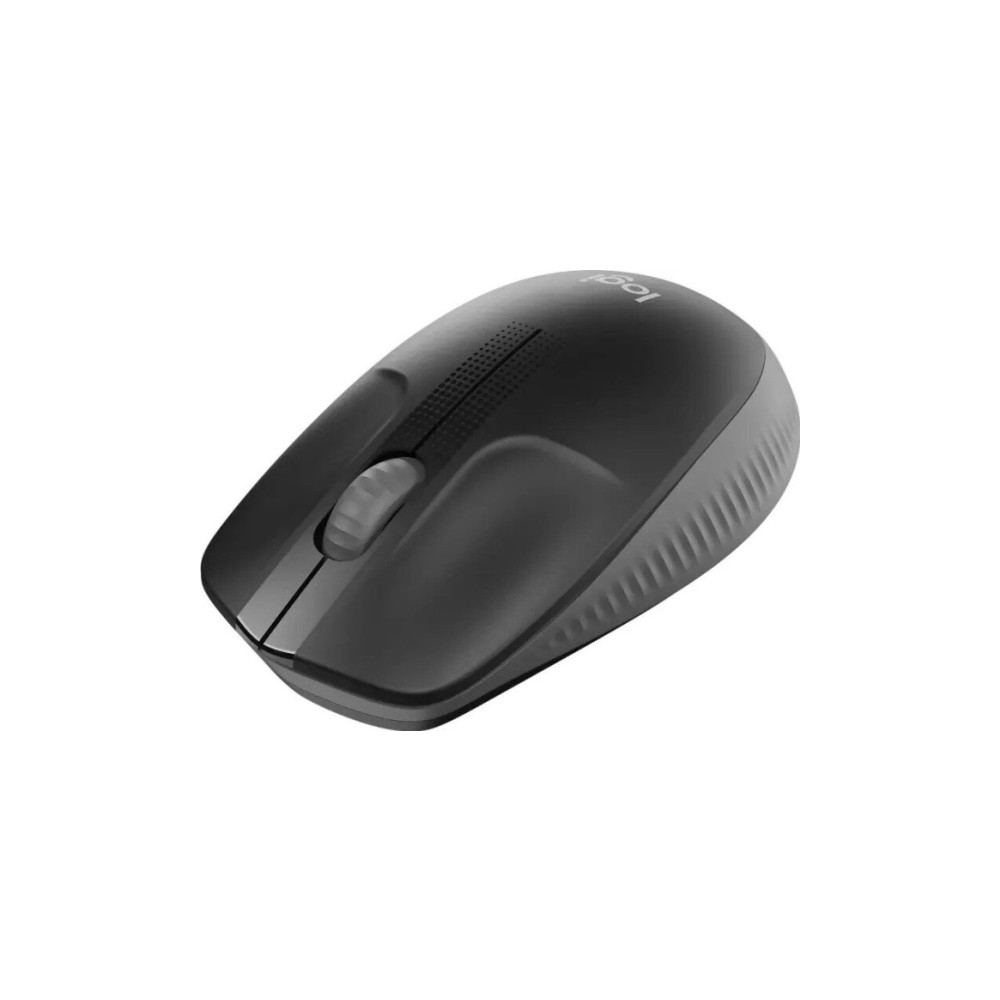 Produktbild för Logitech M190 - mus - träkol